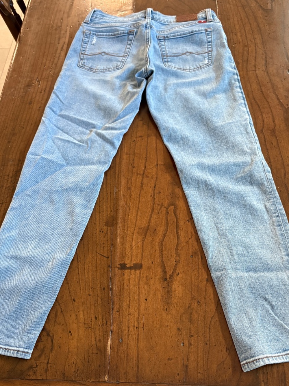 Lucky Brand Distressed Sienna Cigarette Boyfriend Y2K Jeans Size 0 25 - Picture 5 of 11